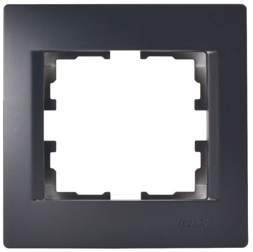 Рамка горизонтальная Lezard Karina 1-м. черный бархат картинка